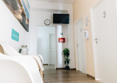 Physiotherapie-Thomsen-Clauss-Wartebereich
